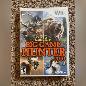 Wii Cabela’s Big Game Hunter 2010
